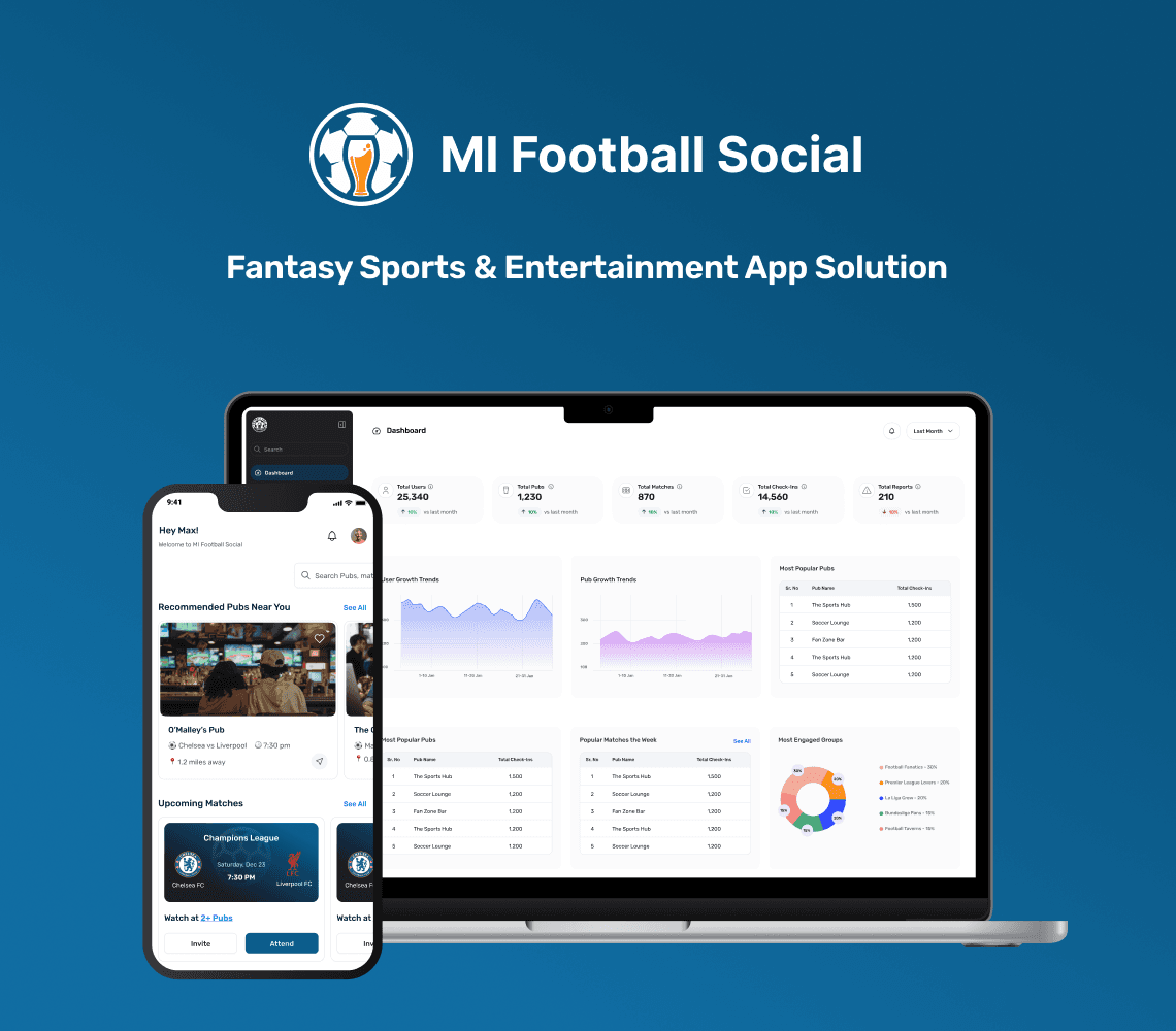 MI Football Social Community App