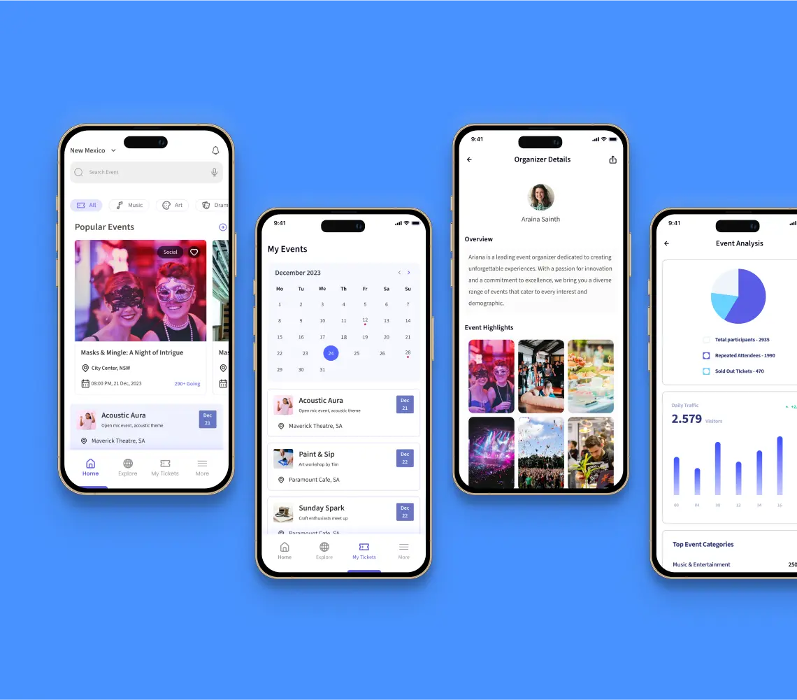 Event Booking App tempalte