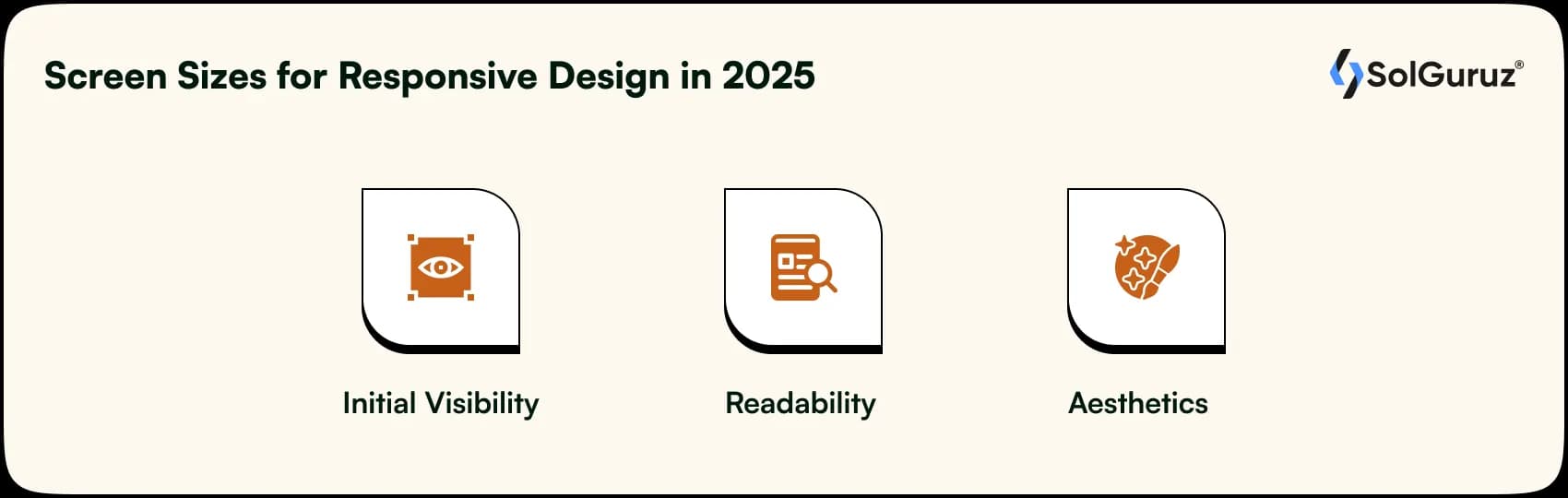 screen sizes for responsive web design