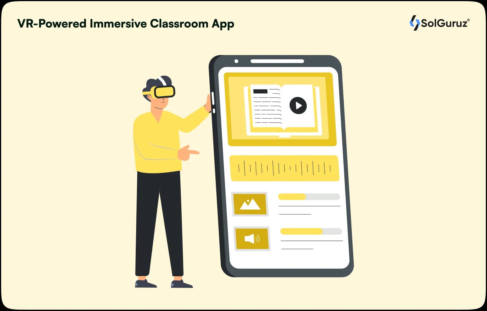 vr powered immersive classroom app