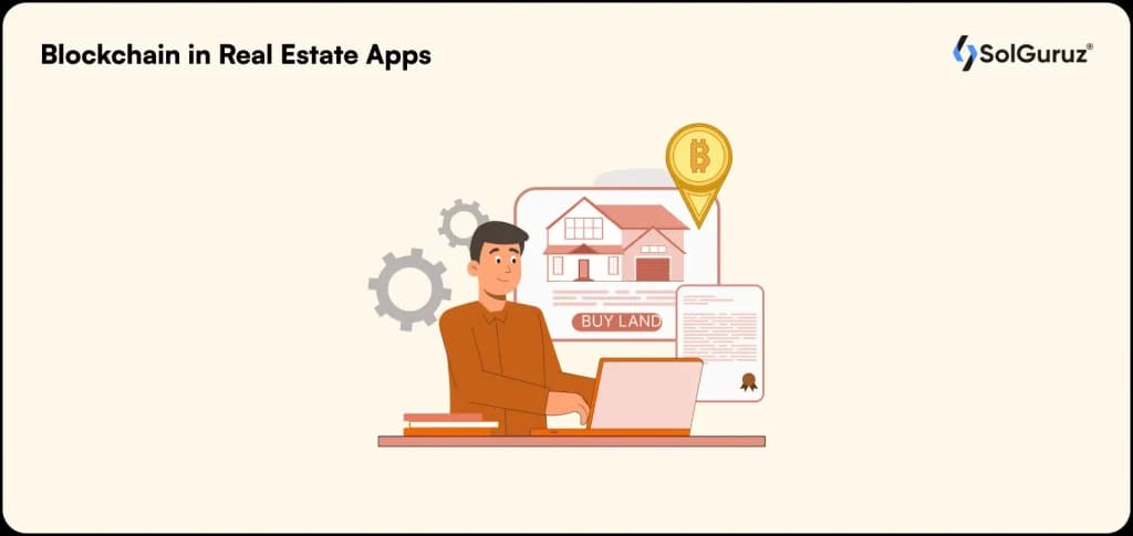 blockchain in real estate apps