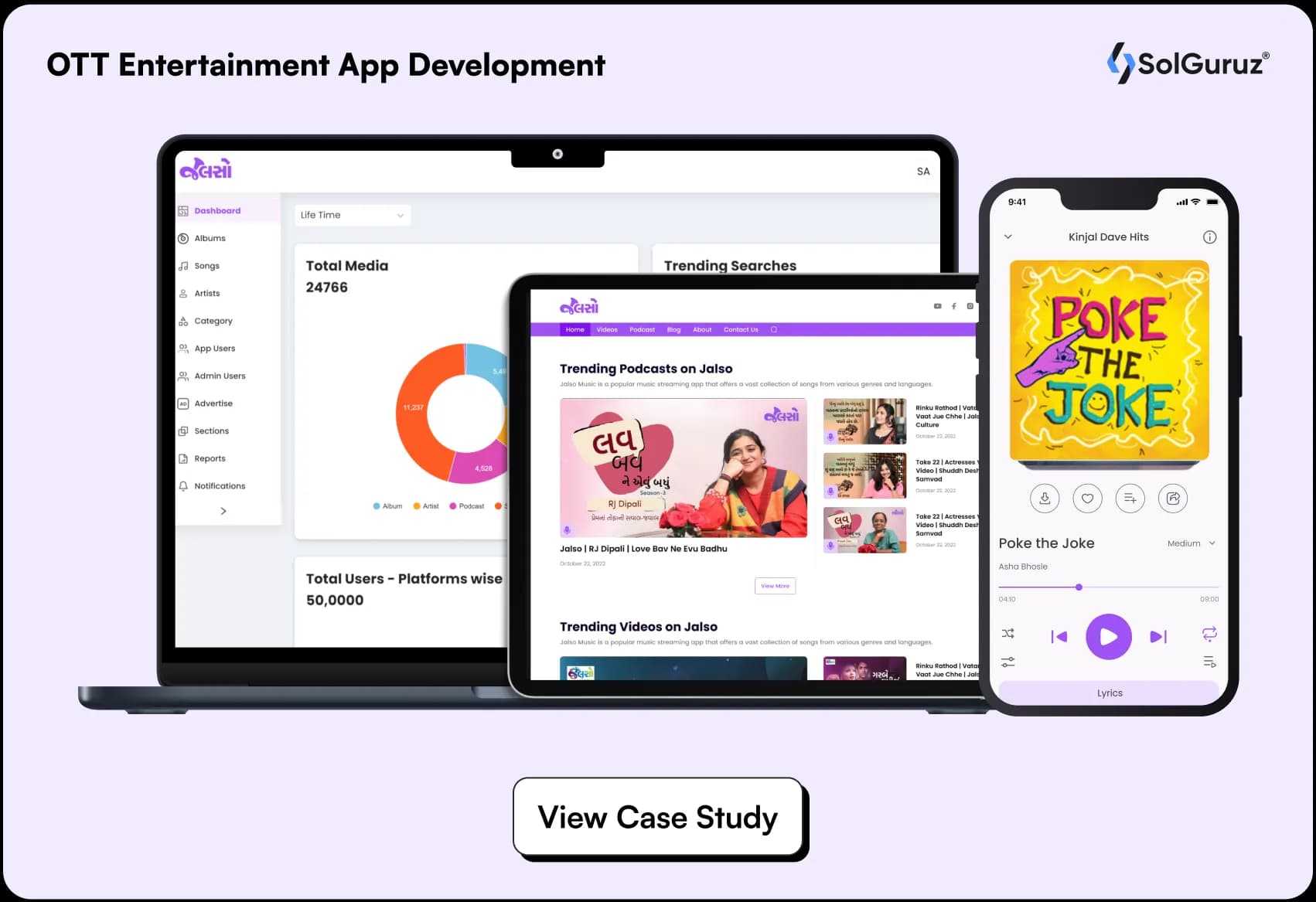 ott entertainment app development
