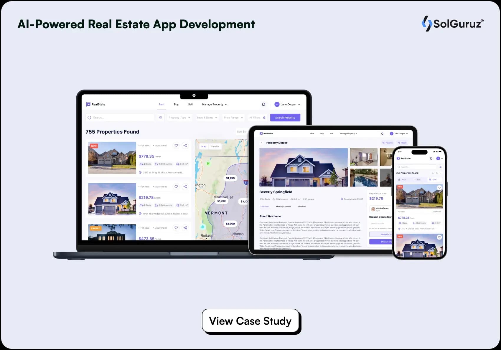 ai-powered real estate app development