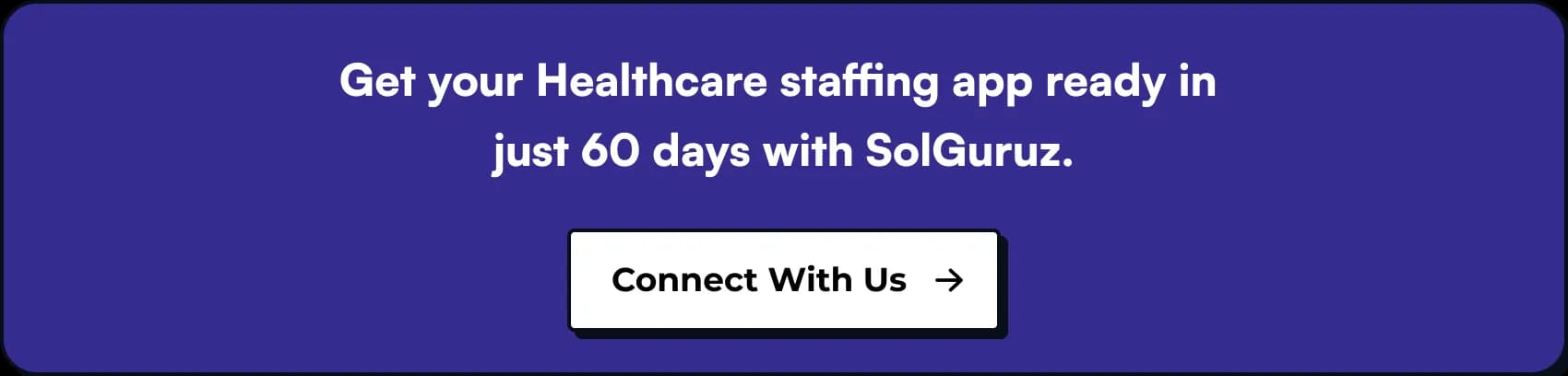 healthcare staffing app