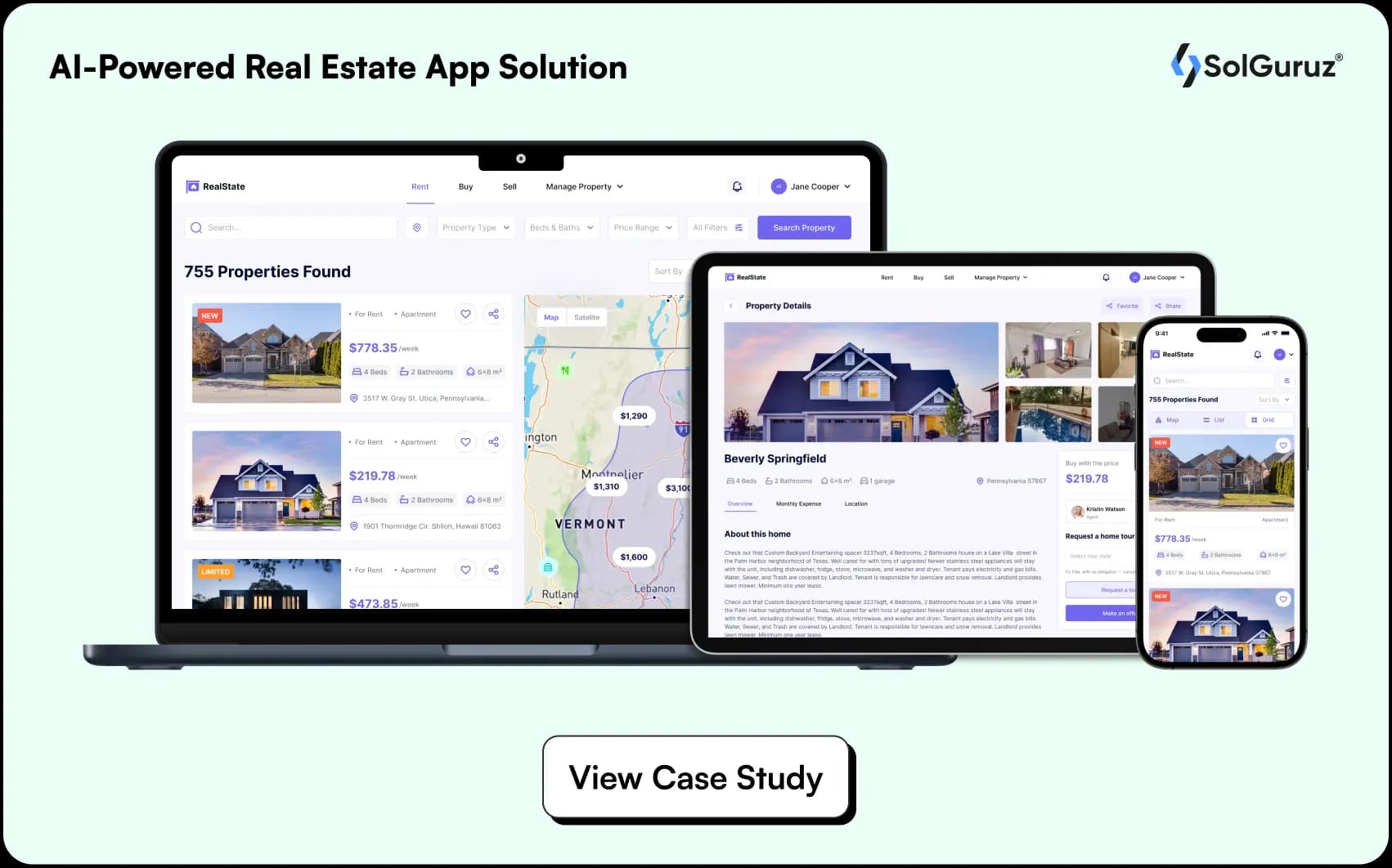 ai-powered real estate app solution