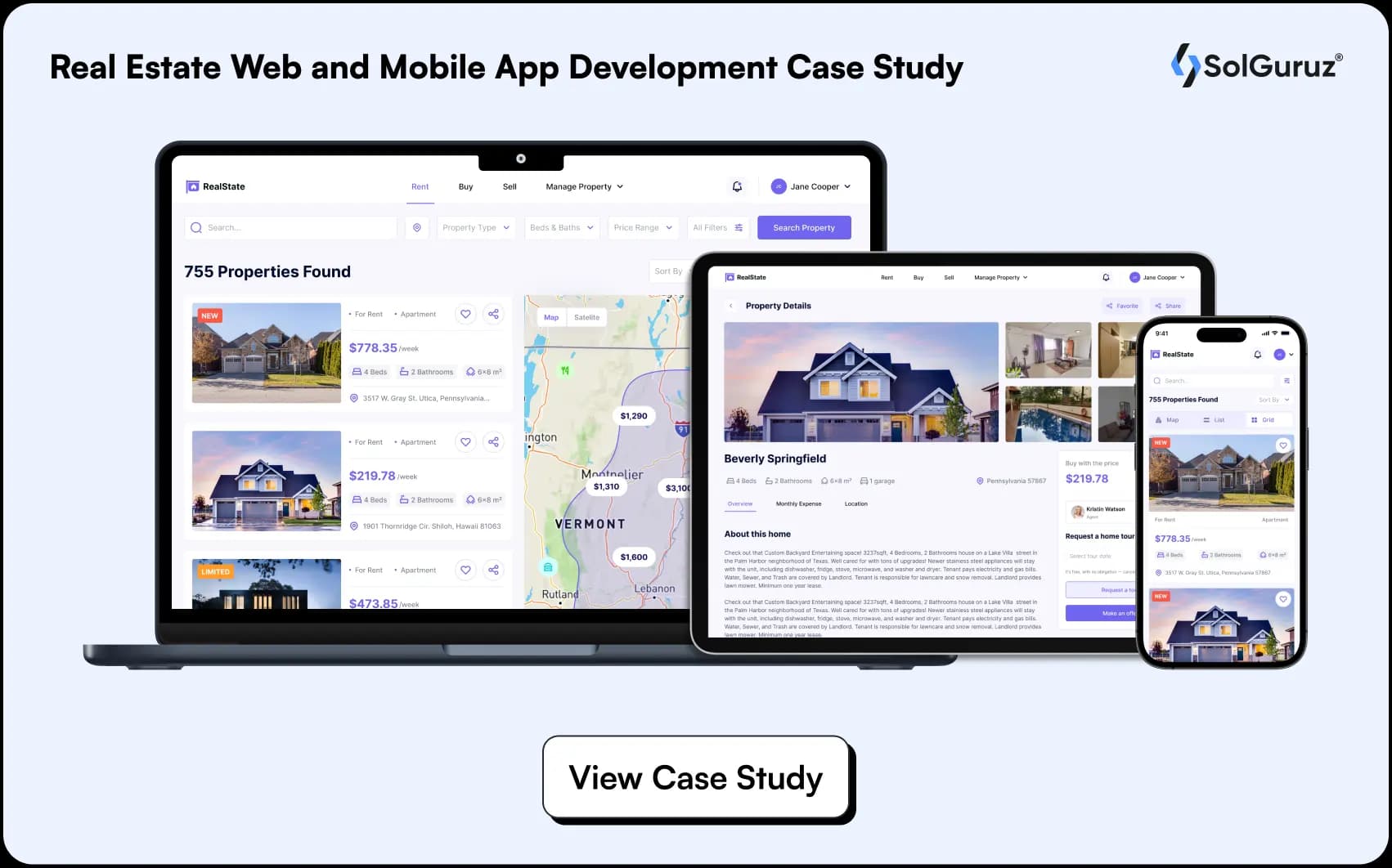 real estate app case study
