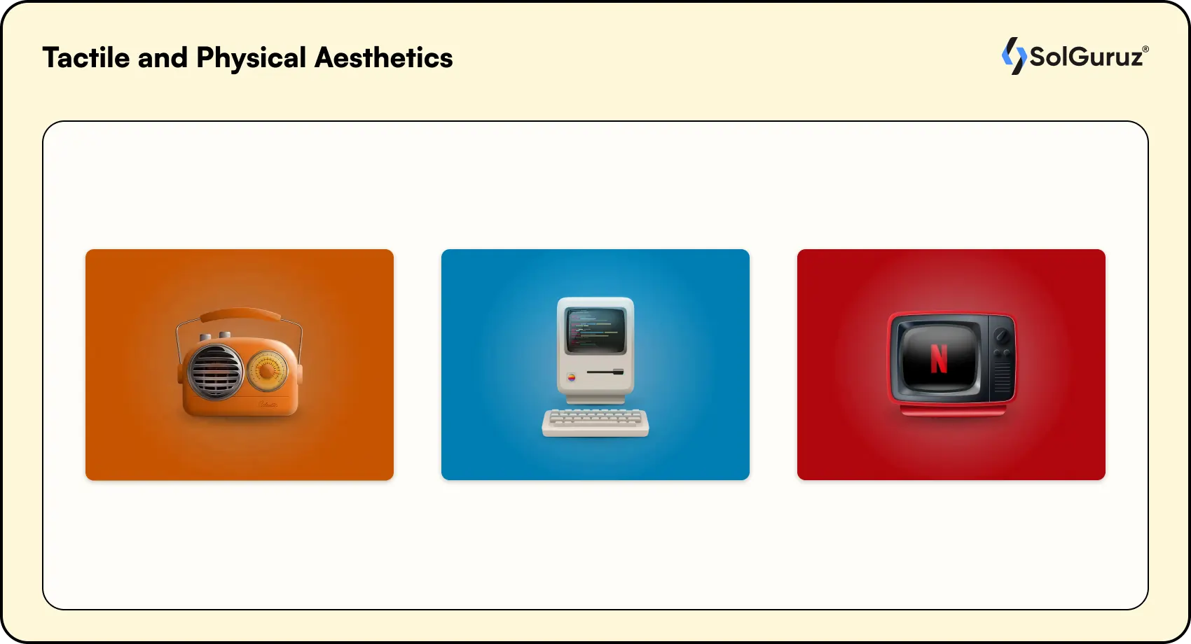 tactile and physical aesthetics