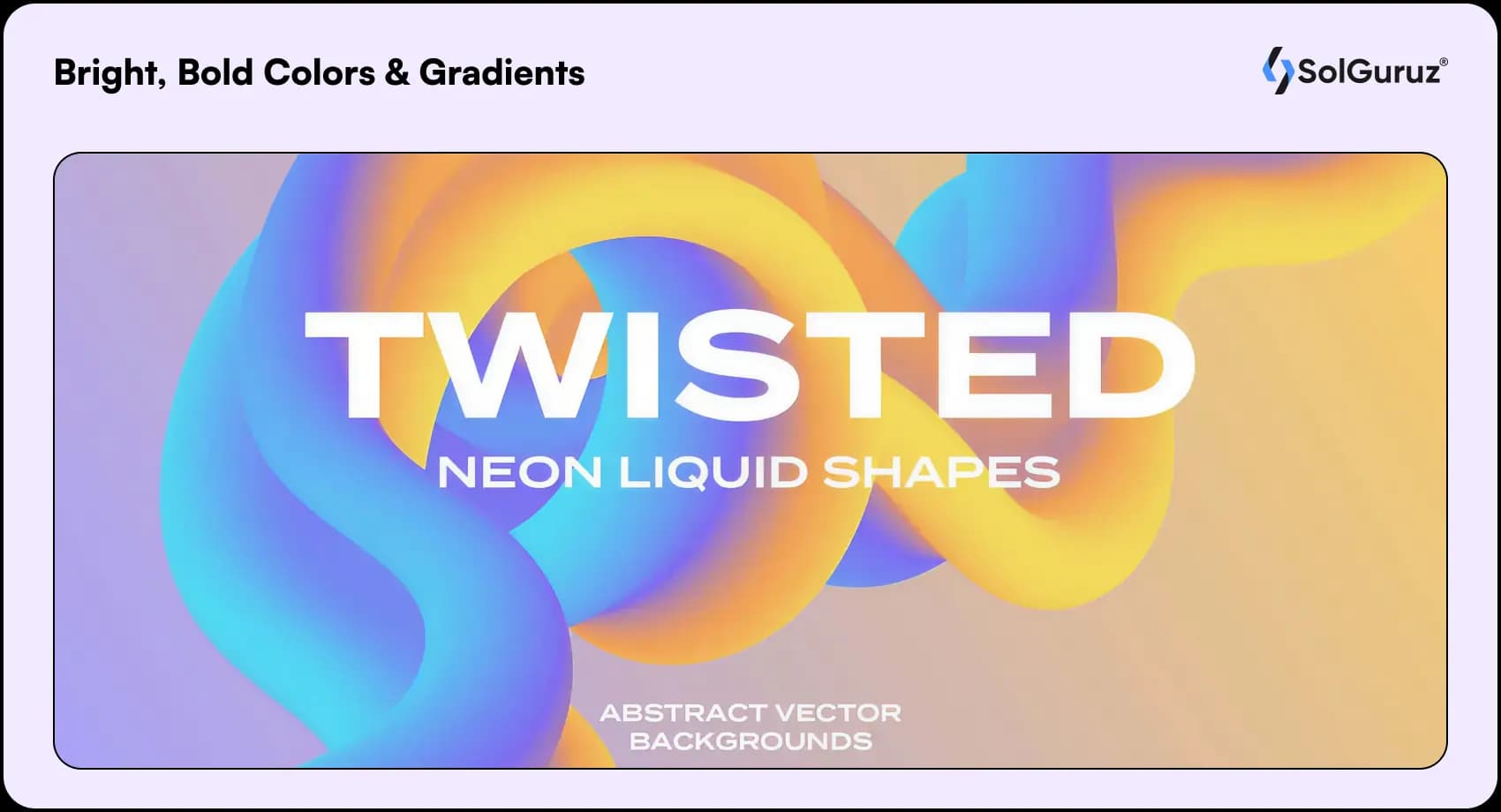 bright bold colors gradients
