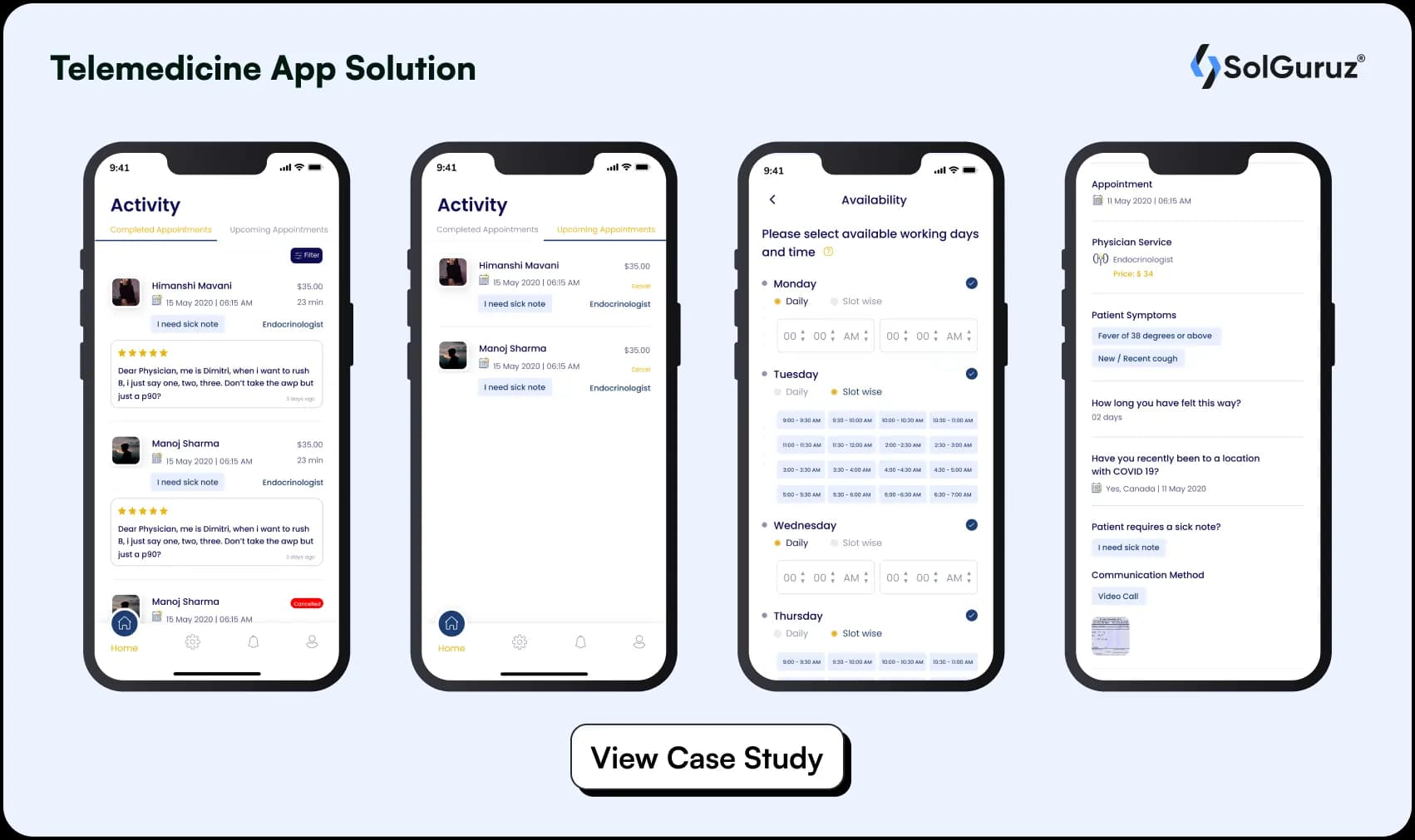 telemedicine app solution