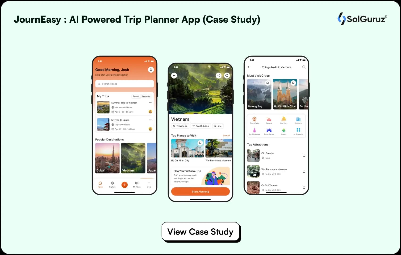 ai powered trip planner app case study