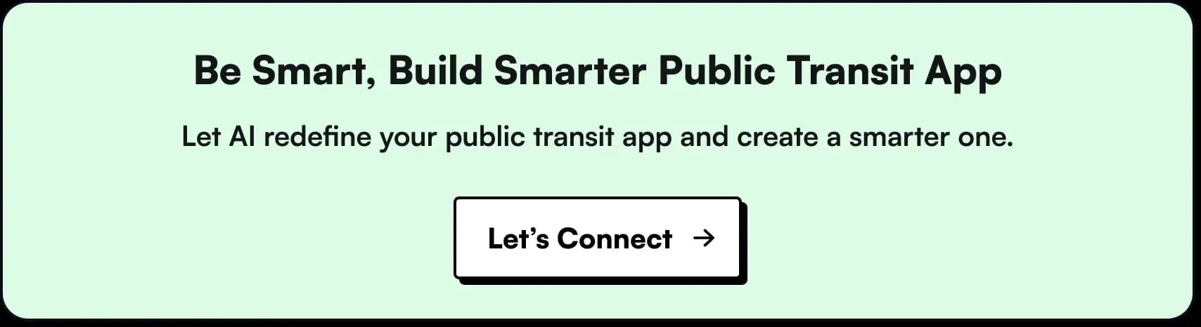 build smarter public transit application