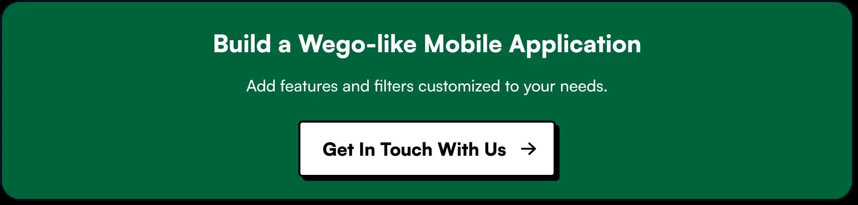 build wego like mobile application