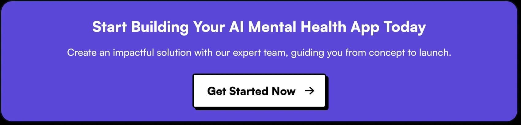 building ai mental health application
