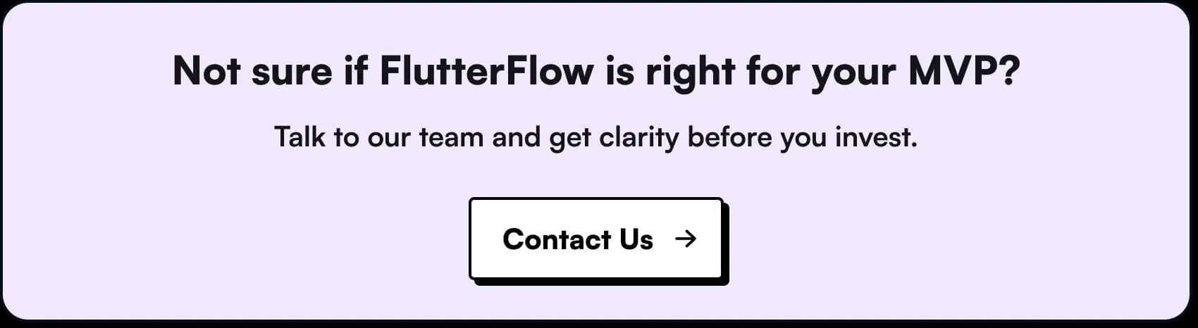 flutterflow for your mvp