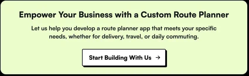 route planner software development
