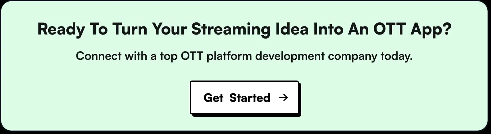 streaming ideas into an ott app