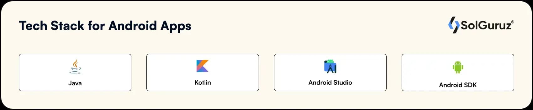 tech stack for android apps