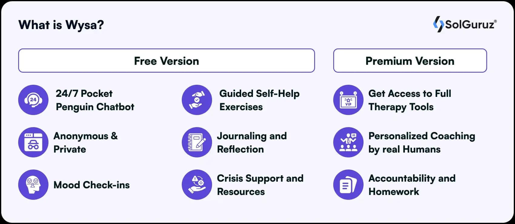 what is ai therapy app like wysa