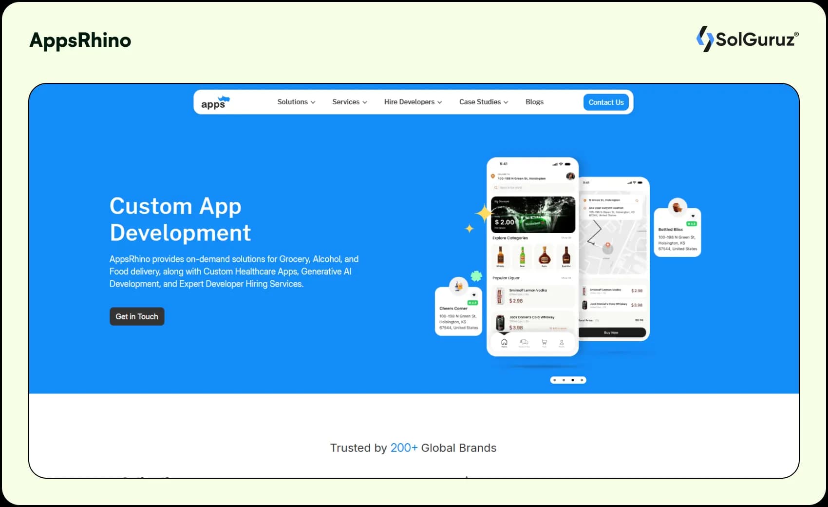 on demand application development