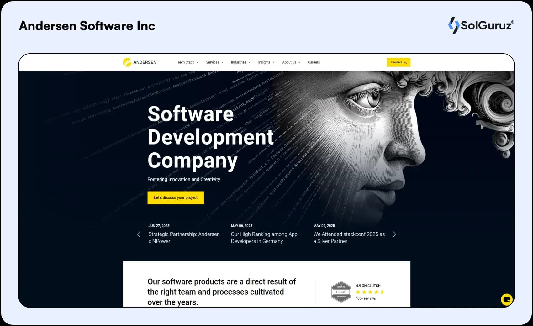 andersen software inc