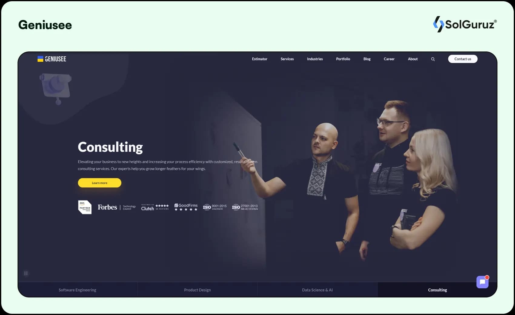 geniusee node js development firm