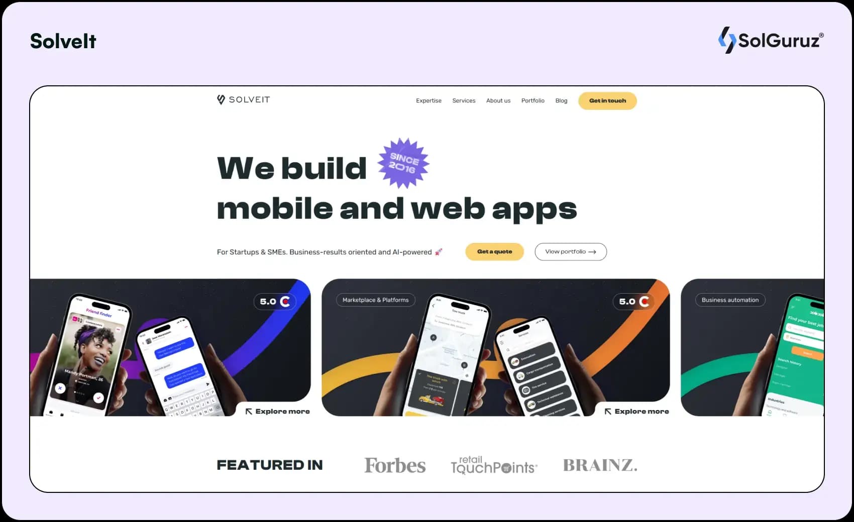 solveIt mvp development agency