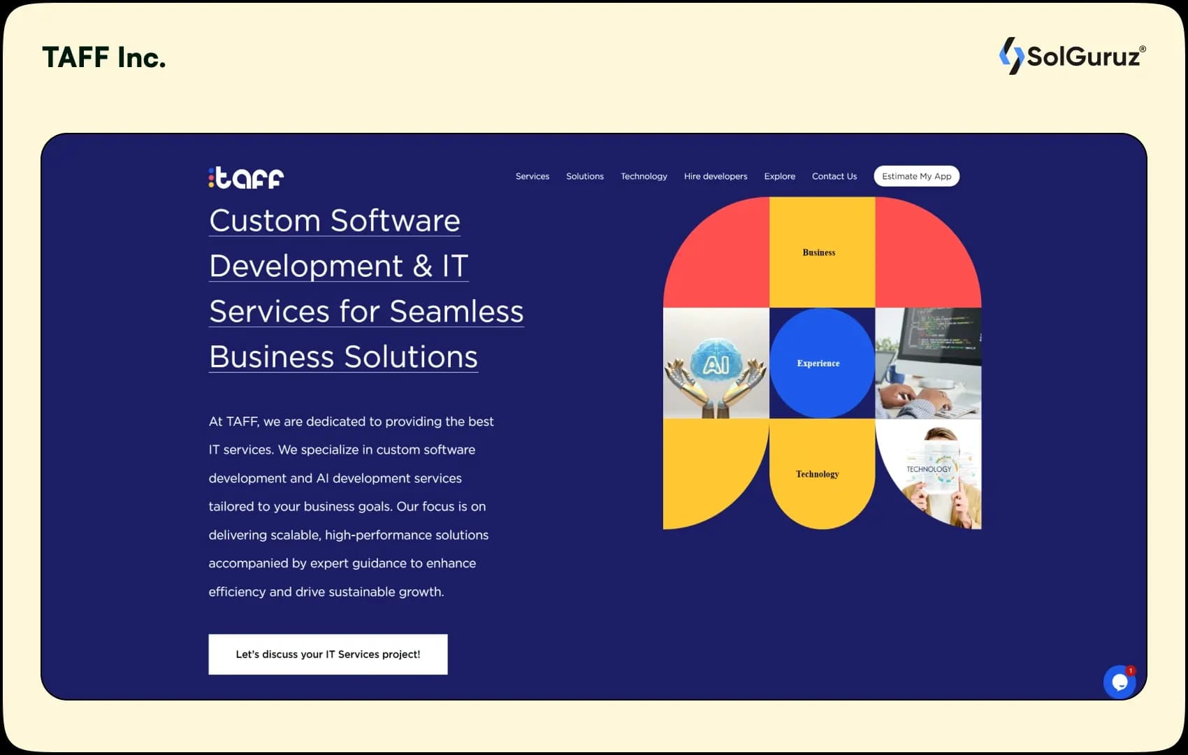 taff inc expressjs development agency