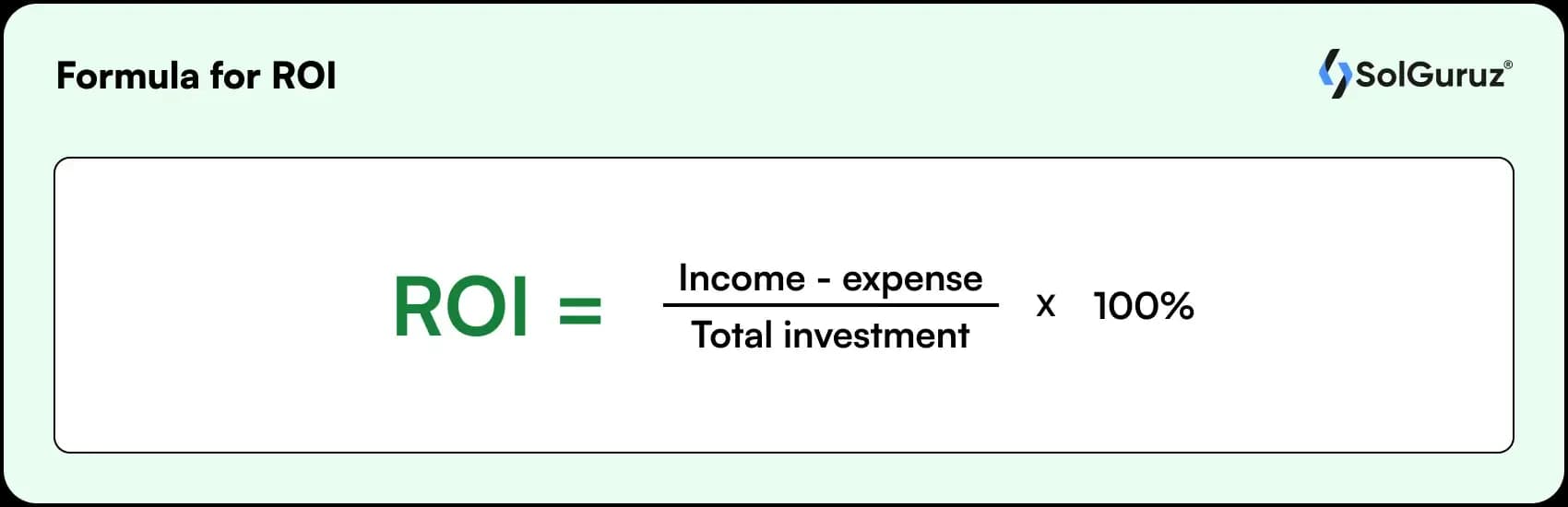 formula for roi