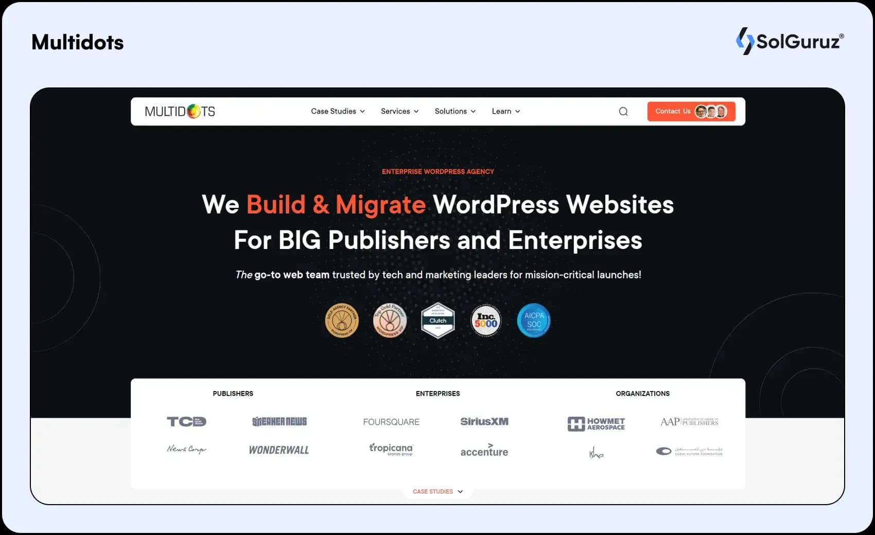 multidots wordpress development services