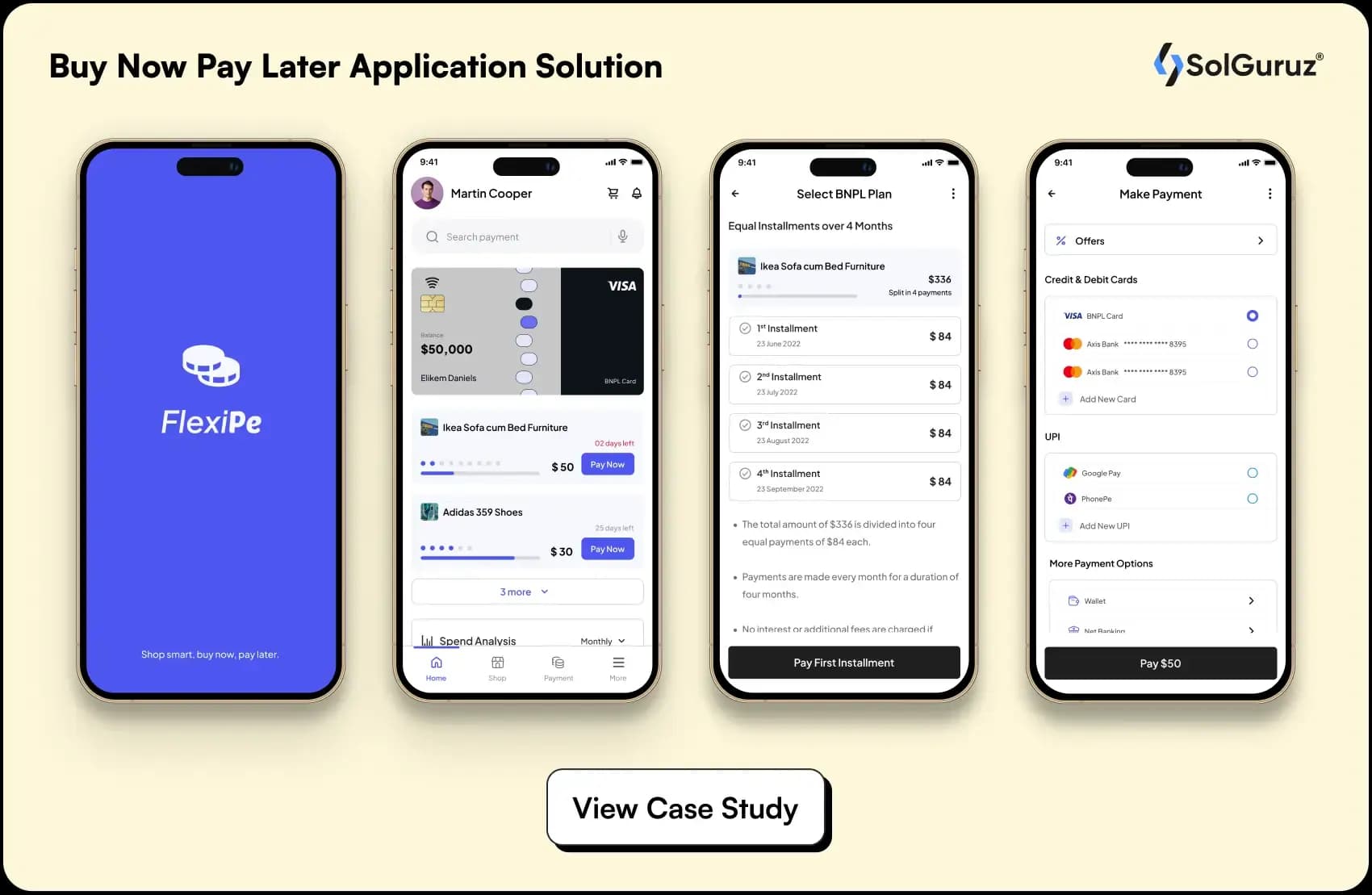 buy now pay later application solution