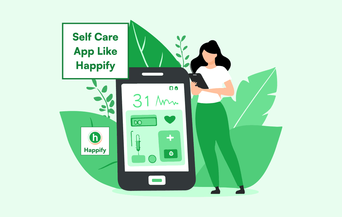 how to build a self care app like happify