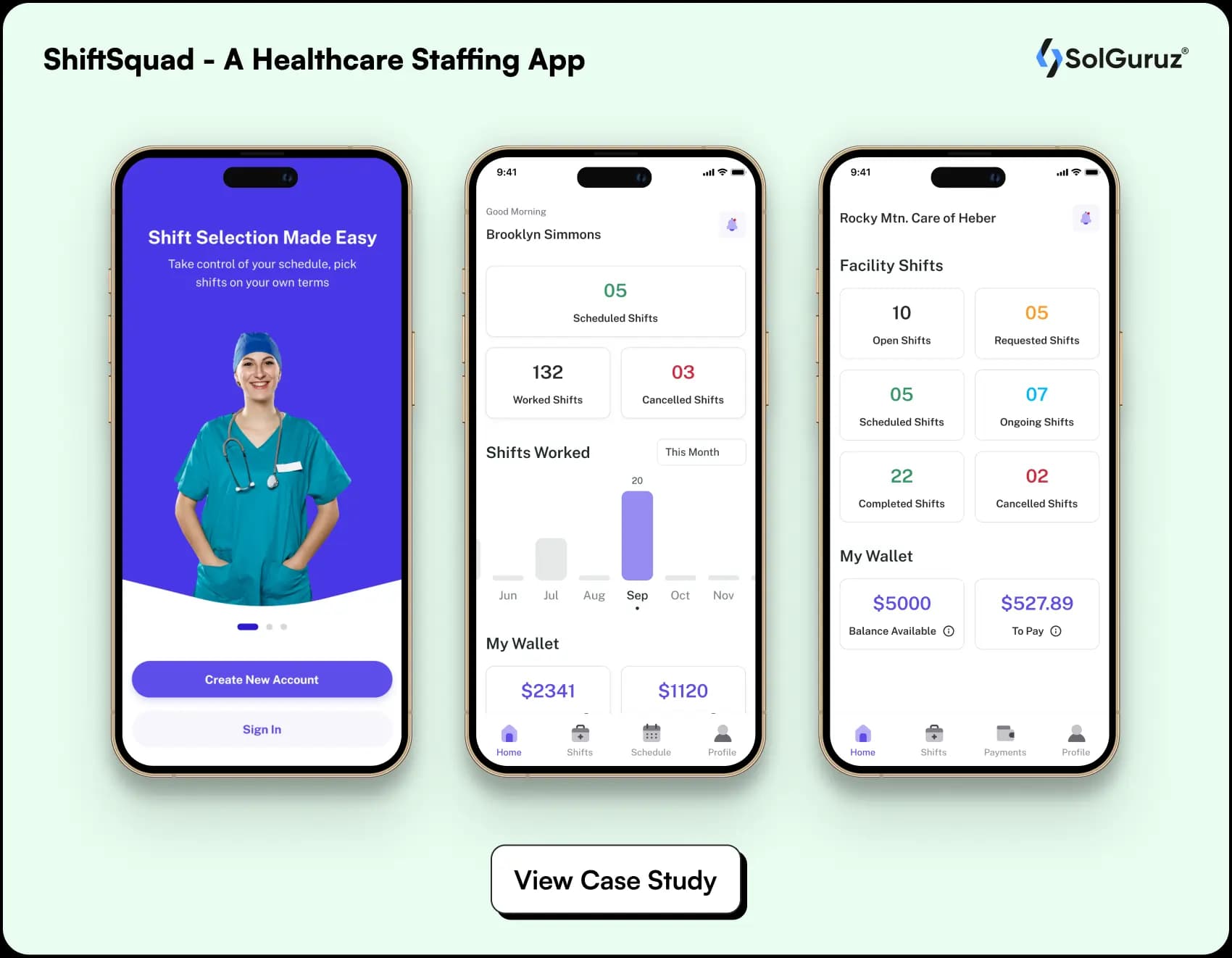 shiftsquad healthcare staffing app