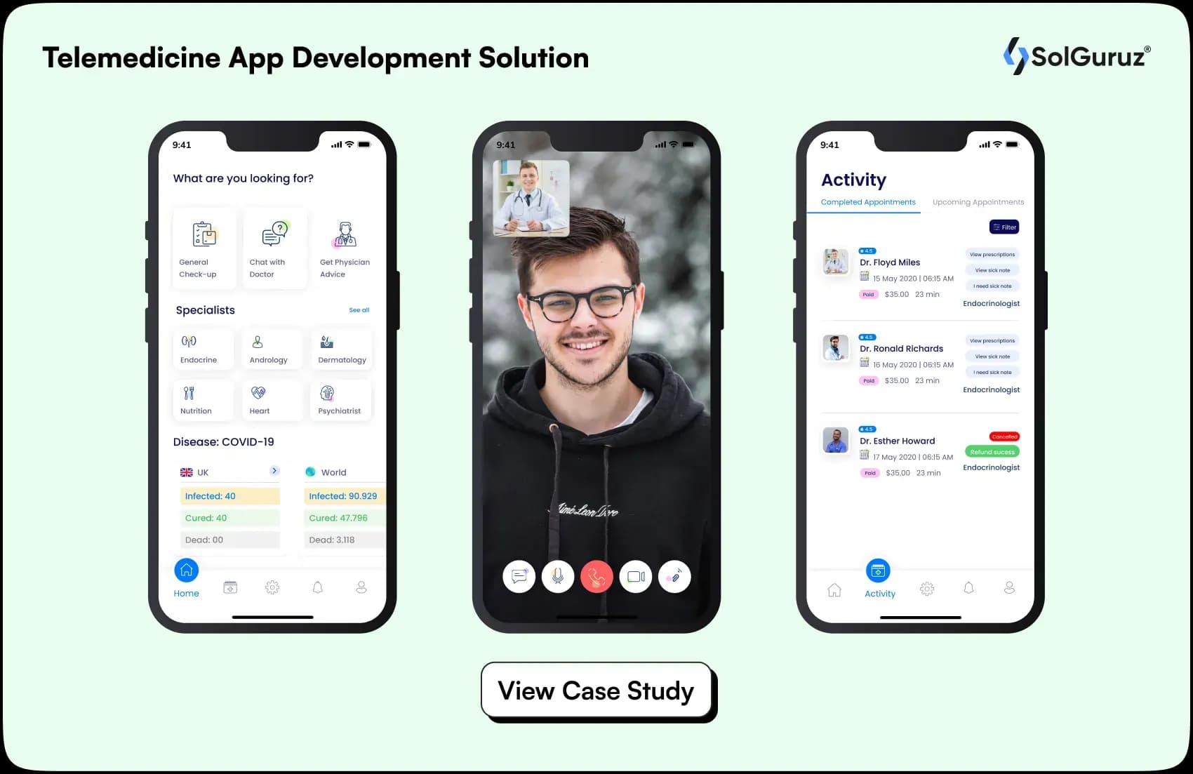 telemedicine app development solution