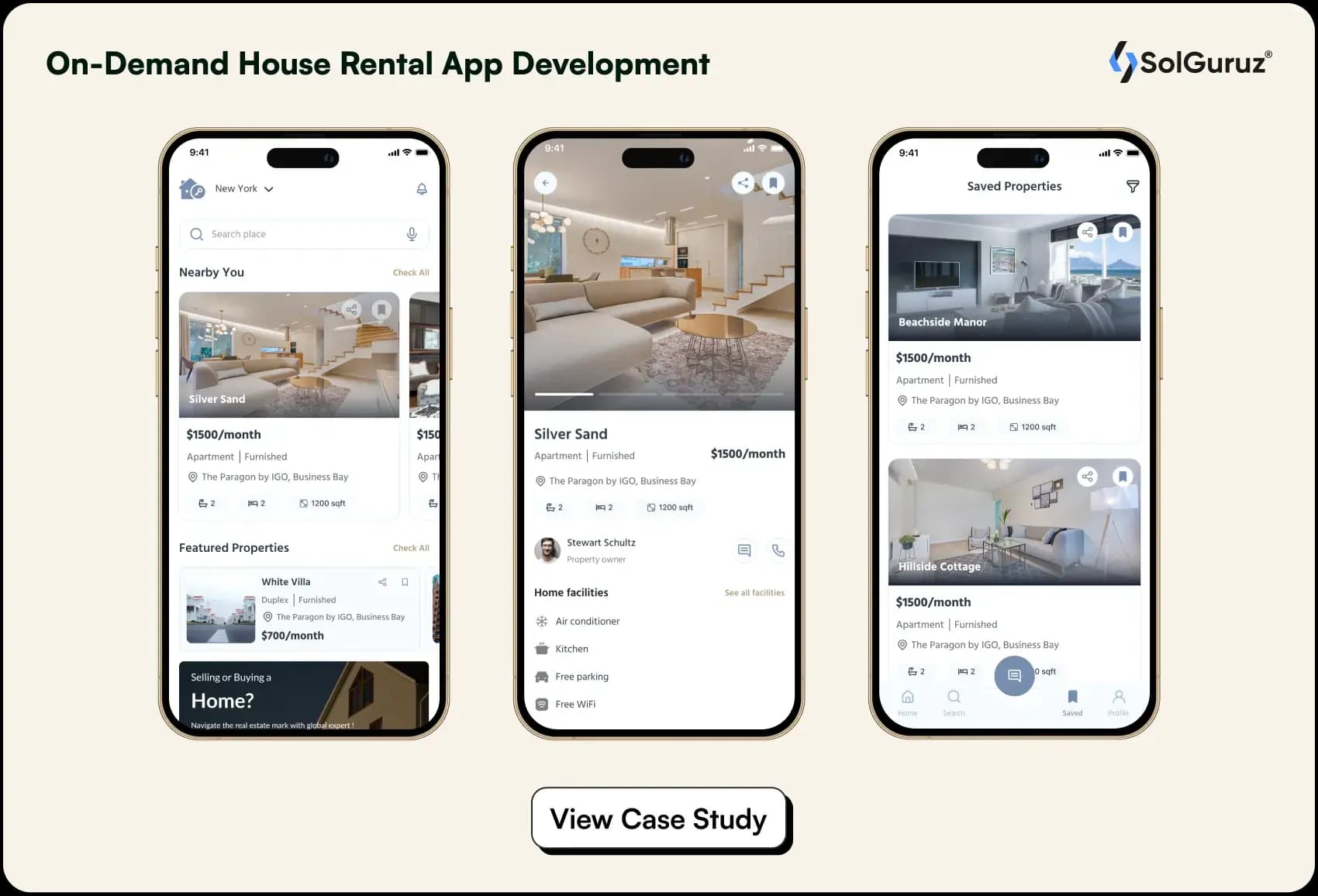 on-demand house rental app development