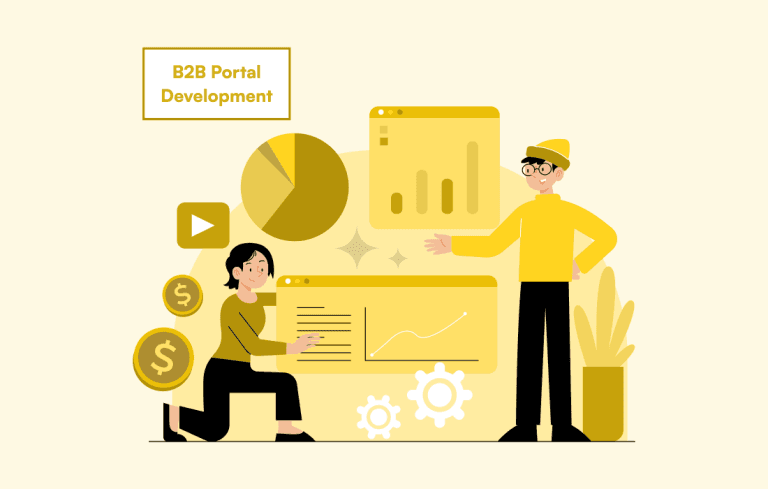 b2b portal development services