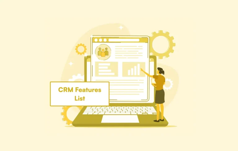 crm features list