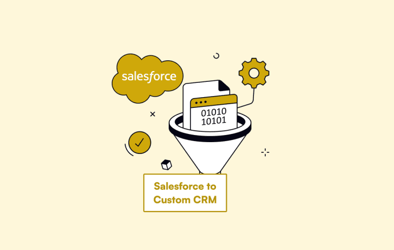 salesforce to custom crm