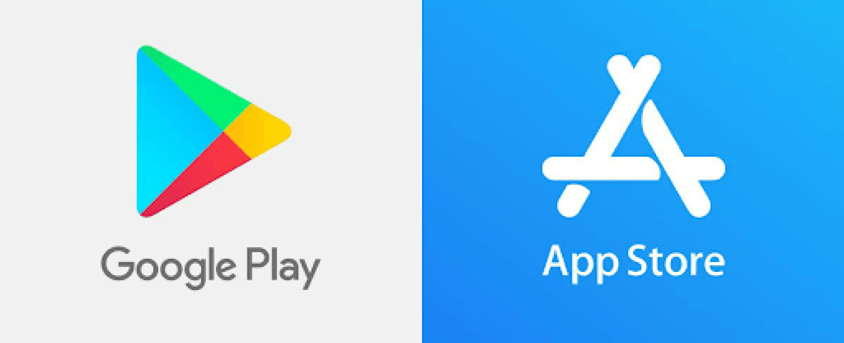 Select an app store