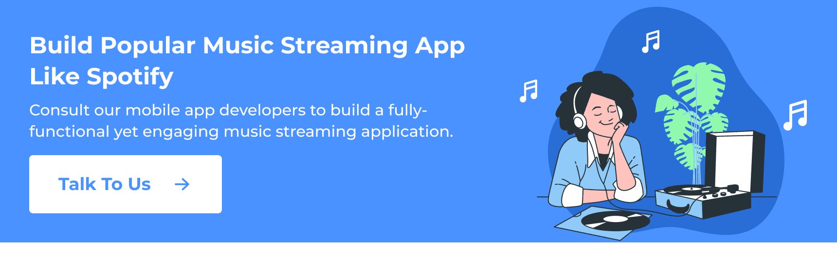 Build Popular Music Streaming App Like Spotify