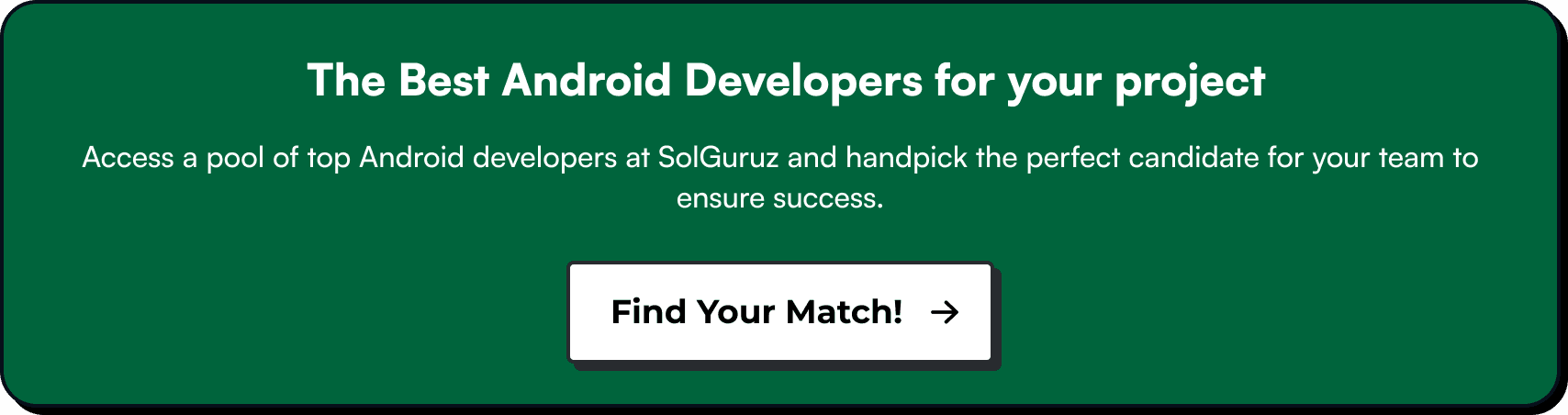  The Best Android Developers for your project