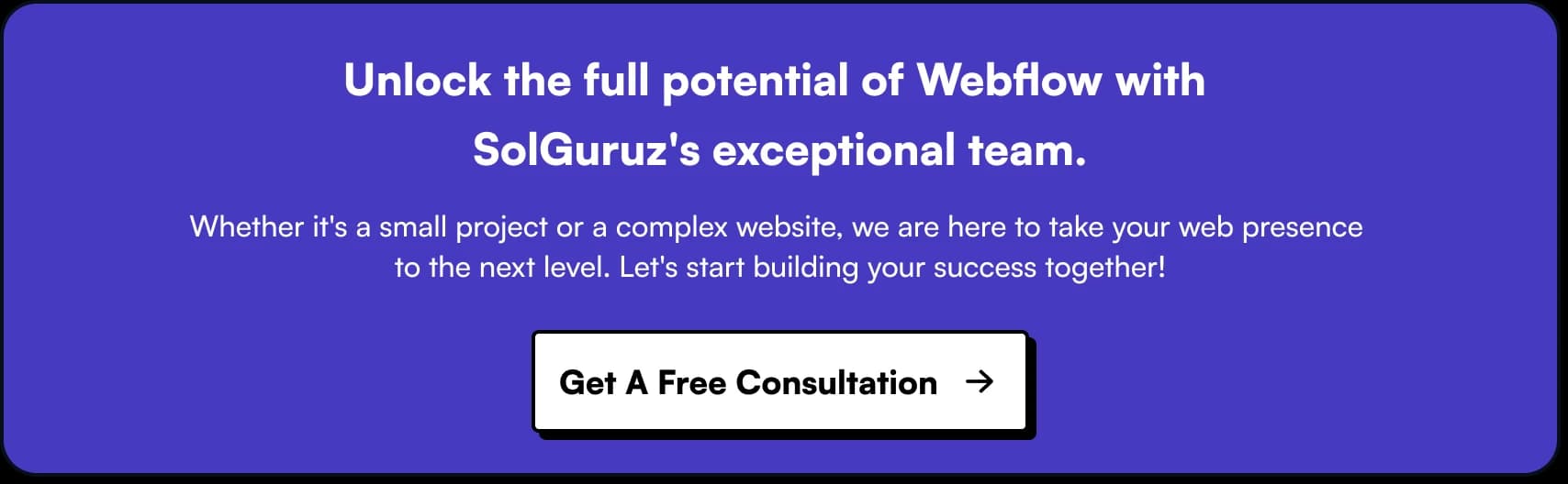 SolGuruz - A leading Webflow development company