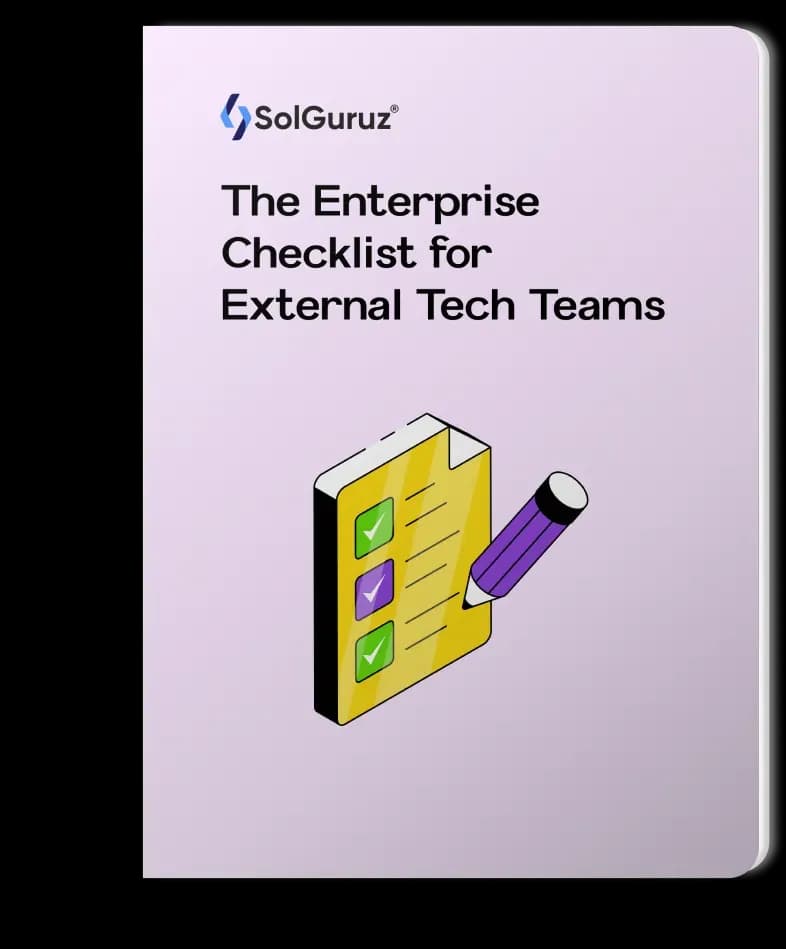 enterprise checklist for external tech teams