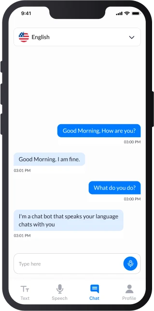 Translator App Chat