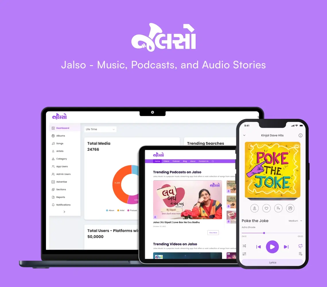 Music, Podcasts, and Audio Stories App