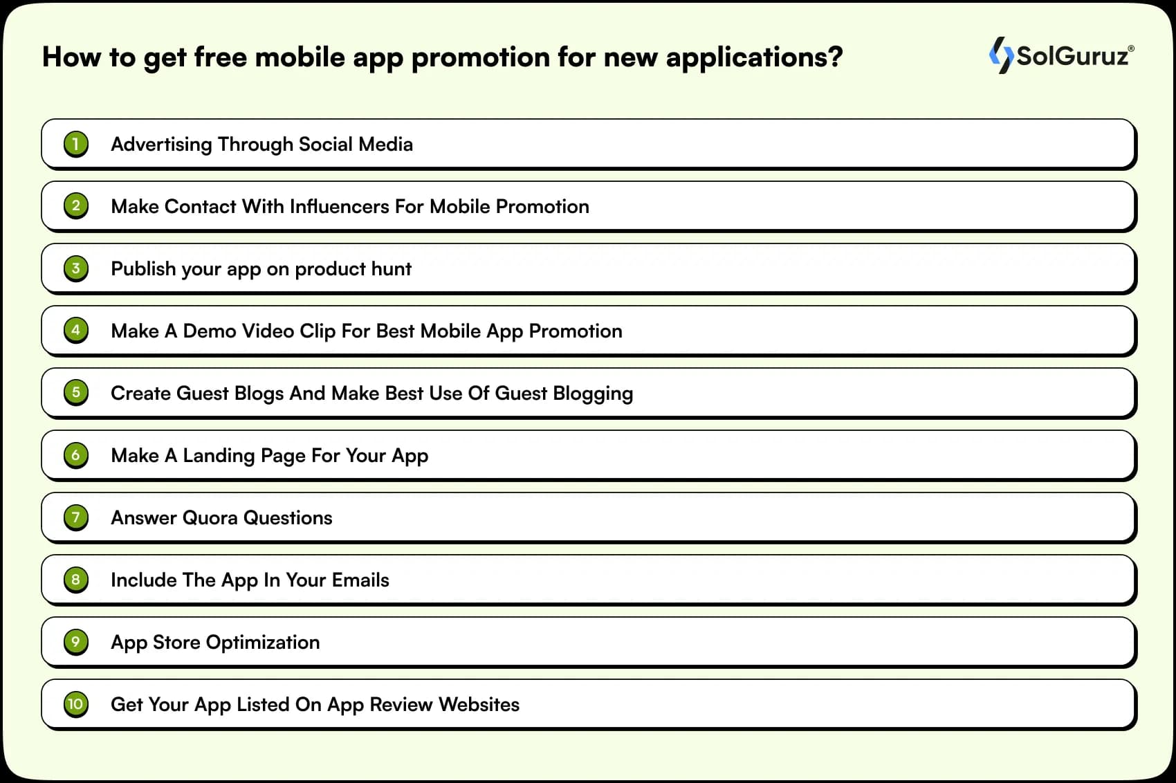 how to get free mobile app promotion for new applications