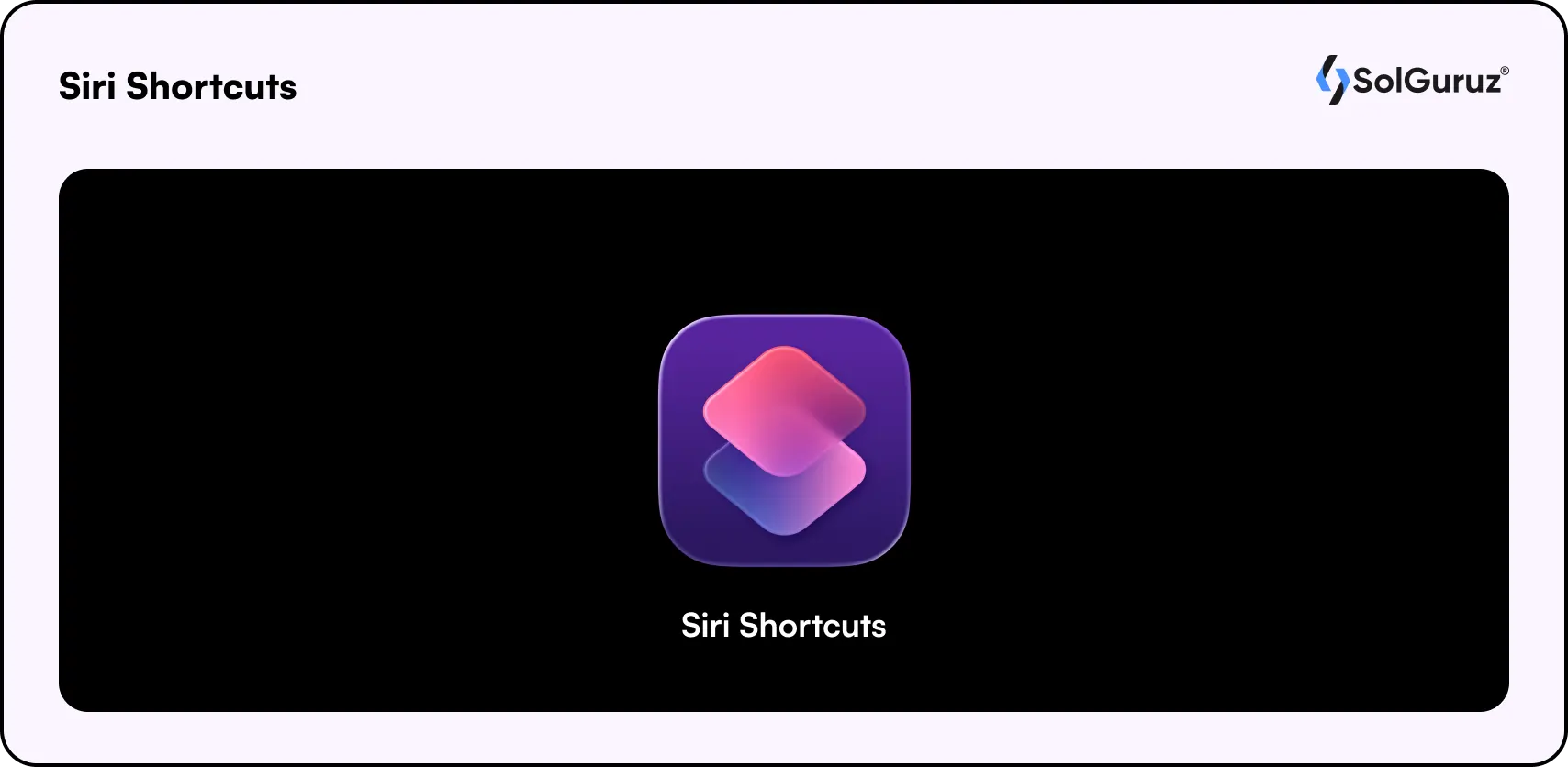 siri shortcuts