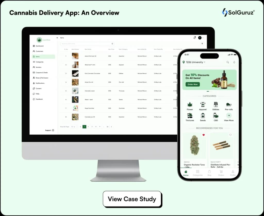 cannabis delivery app an overview