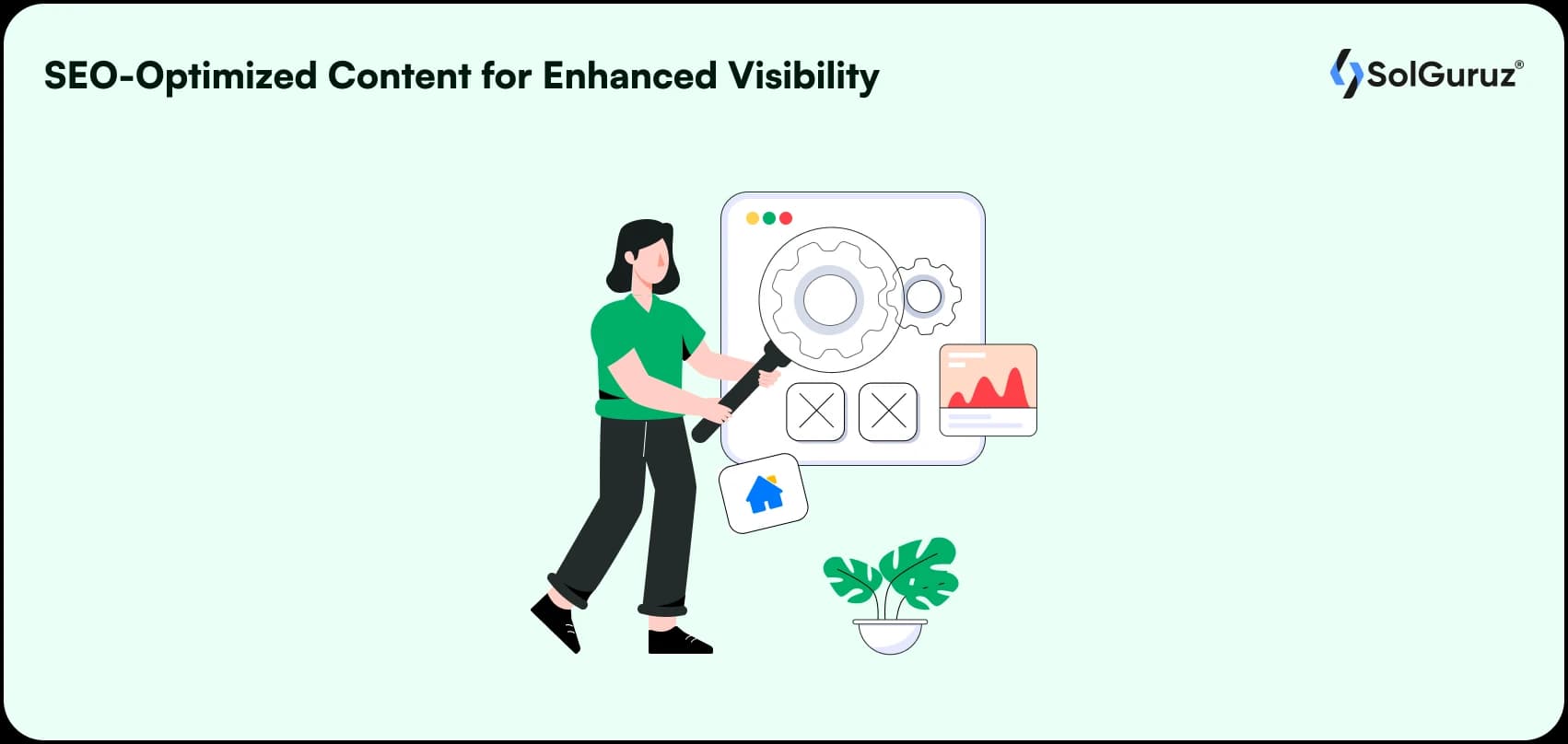 Content that has been optimized for search engines