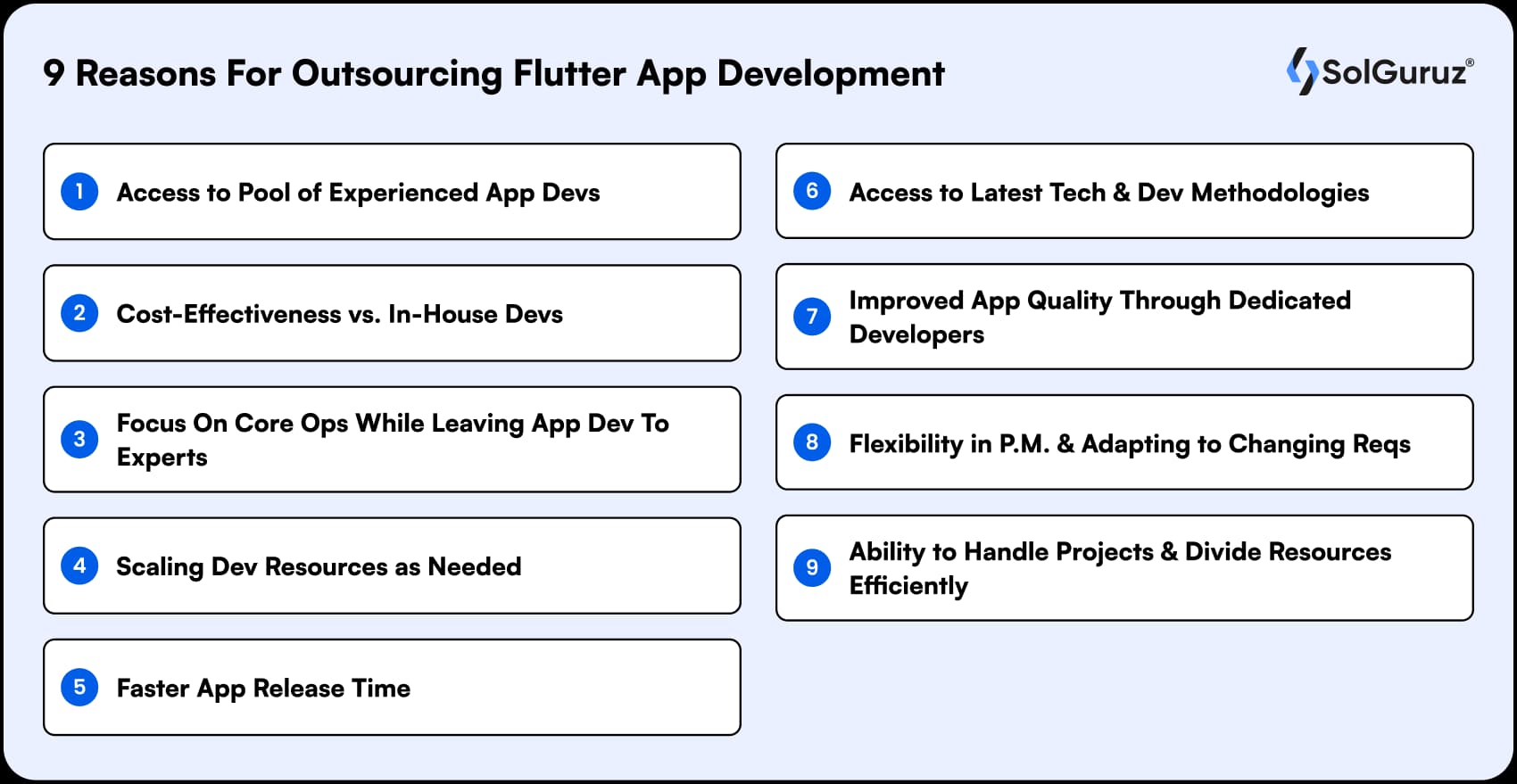 reasons for outsourcing flutter app development