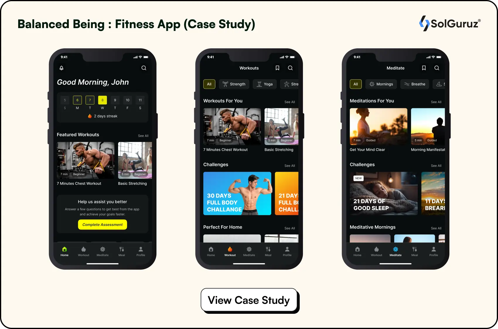 balanced being fitness app case study
